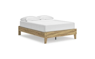 FULL PLATFORM BED Bermacy BrownEB1760-112 ASHLEY