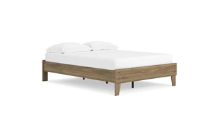FULL PLATFORM BED Deanlow HoneyEB1866-112 ASHLEY