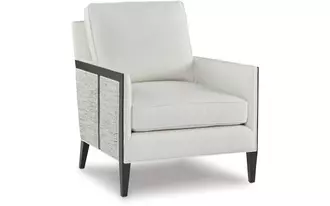 accent chair ardenworth black/ivory