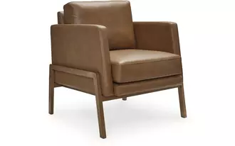 accent chair numund caramel