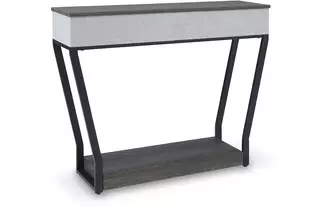 console sofa table w/speaker sethlen gray/black