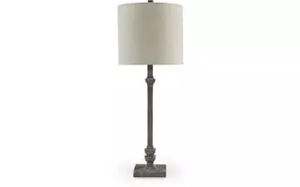 poly accent lamp (1/cn) oralieville distressed gray