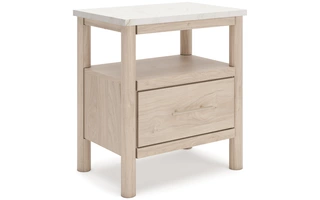 ONE DRAWER NIGHT STAND Cadmori Two-toneB2615-91 ASHLEY