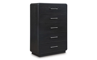 FIVE DRAWER CHEST Rowanbeck BlackB821-46 ASHLEY