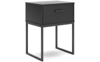 ONE DRAWER NIGHT STAND Socalle BlackEB1865-291 ASHLEY