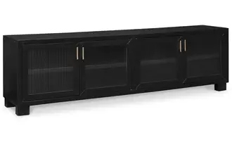 extra large tv stand winbardi black