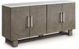 extra large tv stand loyaska grayish brown/white
