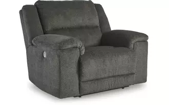 wide seat power recliner keensburg smoke
