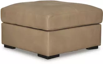oversized accent ottoman bandon toffee