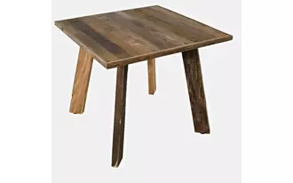 Ashley reclamation dr reclaimed wood sq counter table reclamation collection in 