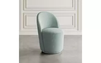 Ashley landon swivel dining chair - blue (2/ctn) landon chairs in 