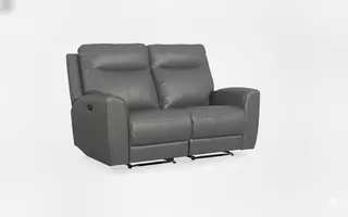 P2 POWER LEATHER RECLINING LOVESEAT GREY 3225PRLGREY 3225PRLGREY ISELLA SOFA