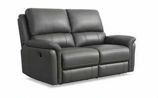 LEATHER POWER RECLINING LOVESEAT DARK GREY 1273PWRLOVEDG 1273PWRLOVEDG EXACT