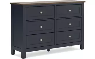 dresser landocken brown/blue
