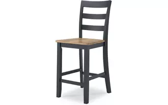 barstool (2/cn) gesthaven natural/blue