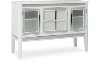 dining room server chalanna white