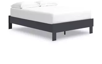 Full Platform Bed Simmenfort Navy BlueEB1528-112 ASHLEY FURNITURE