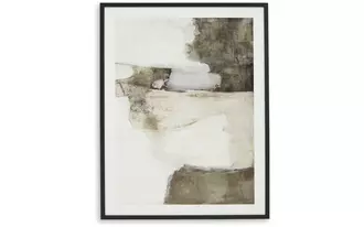 wall art aldricton brown/white