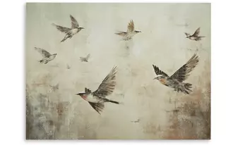 wall art collmund gray/brown