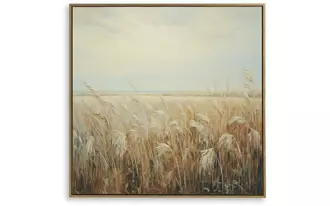wall art dallrick blue/tan