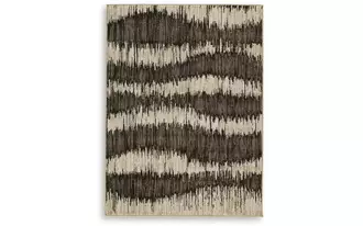 large rug keradon cream/brown