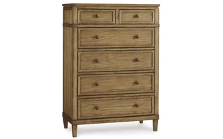 SIX DRAWER CHEST Sharlance Light BrownB895-46 ASHLEY