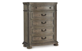 FIVE DRAWER CHEST Ardenfield Light BrownB944-46 ASHLEY