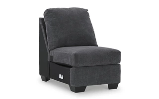 ARMLESS CHAIR Ambrielle Gunmetal1190246 ASHLEY