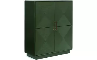 accent cabinet geirwood dark green
