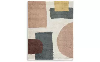 medium rug flynnwick cream/pink/gray