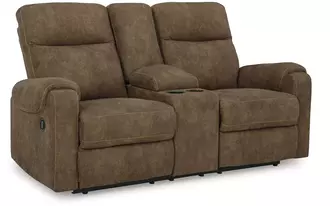 DBL REC LOVESEAT W/CONSOLE  1380594C ASHLEY FURNITURE