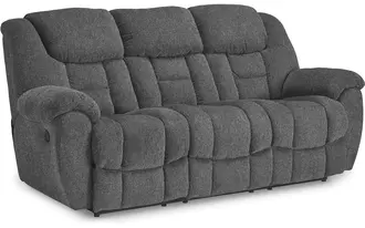 reclining sofa foreside charcoal