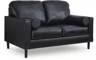 Ashley bryceview loveseat in onyx