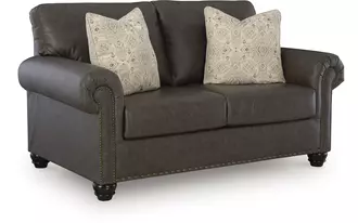 loveseat roxmere umber