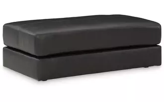 oversized accent ottoman amiata onyx