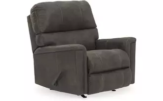 Ashley navi rocker recliner in smoke