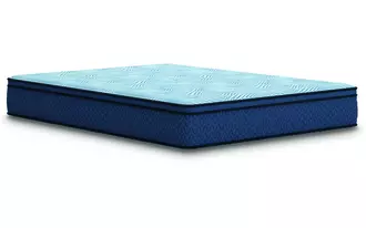 king mattress peak 2.0 12 hybrid light blue