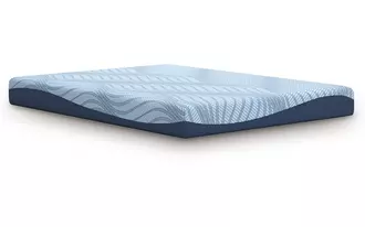 twin mattress peak 2.0 8 memory foam light blue