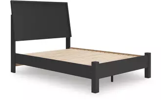 Ashley danziar full panel headboard in black