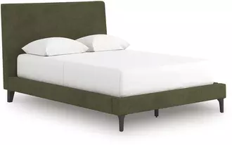 full uph bed w/roll slats chirason brown