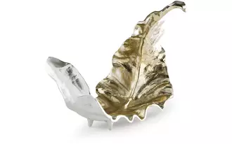 Ashley darinsen sculpture in gold/silver finish