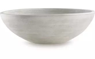 Ashley meadie bowl in distressed white