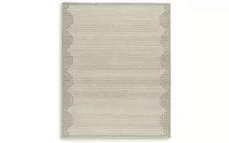 Ashley emorymore large rug in brown/beige