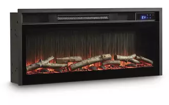 Ashley entertainment accessories fireplace insert in black