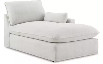 Ashley gimma raf corner chaise in gray