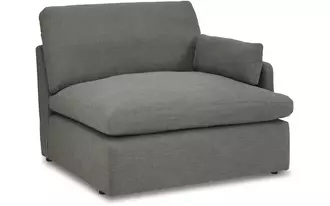 Ashley tanavi raf corner chair in smoke