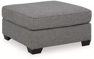 Ashley reydell oversized accent ottoman in charcoal