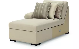 Ashley ladymae laf corner chaise in twill