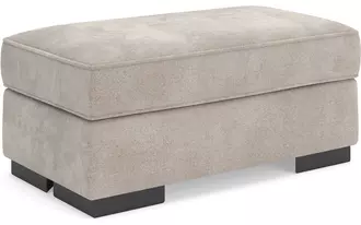 ottoman high profile taupe