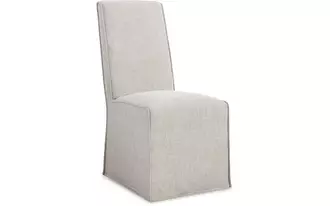 Ashley langford dining uph side chair (2/cn) in light grayish brown